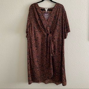 Leopard Knot Dress